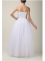 Tylová sukňa baletná biela 72 cm