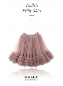 DOLLY frilly skirt mauve