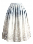Midi skirt "Royal sparkle"