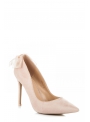 LOVELY - Nude ladies pumps with a bow