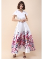 Maxi sukňa "Kvitnúca záhrada"