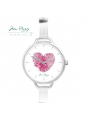 Hodinky „DOTYK“ – dámske hodinky s odtlačkom prsta do tvaru srdca