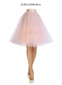 Lunicite PEACH TULIP - exclusive tulle skirt peach 60cm