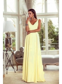 Klaudia – žluté maxi šaty