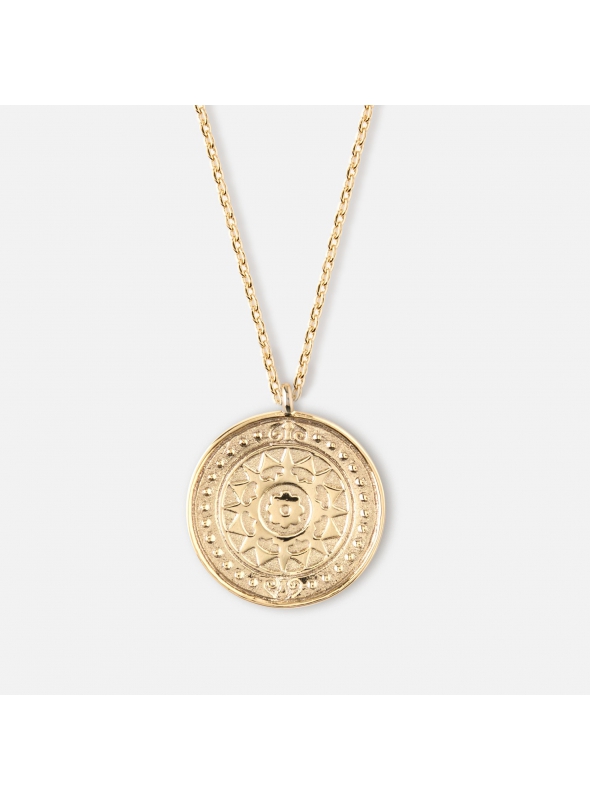 Necklace"Gold coin"