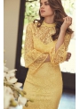 PREDOBJEDNÁVKA Šaty „Yellow lace“