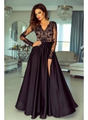 Šaty „Lace raven black“