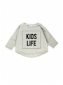 KIDS LIFE - children's sweatshirt, gray