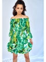 Mini šaty „Green jungle“