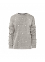 Dámsky sveter s perličkami "Madlenka"-XS