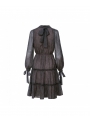 Šaty Josefina - dámske tmavomodré šaty - XS