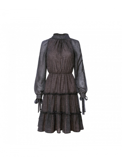 Šaty Jozefína - dámské tmavomodré šaty