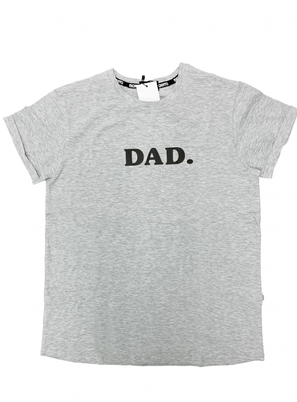 DAD. – pánske tričko, šedé- S