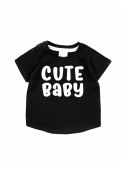 Cute baby – children's t-shirt, black