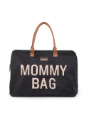 Velká přebalovací taška MOMMY BAG, černo-zlatá