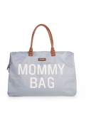 Velká přebalovací taška MOMMY BAG, šedo-bílá