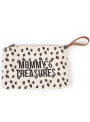 Mini taška s putkom a remienkom MOMMY´S TREASURES, leopardia