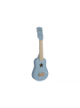Detská drevená gitara, modrá
