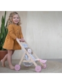 Detský drevený kočík pre bábiky