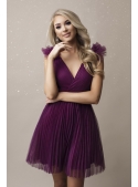 Olivia - mini šaty, lilkové
