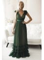 Skylar - maxi šaty, zelené - S