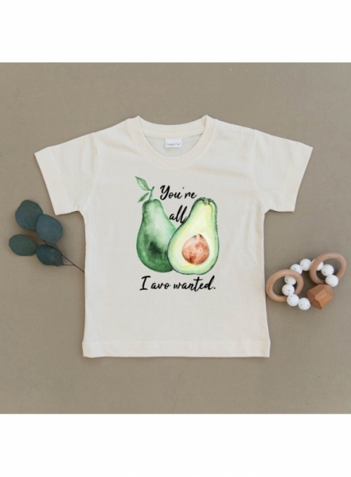 You´re All I Avo Wanted -dětské tričko s avokádem, matching rodinné