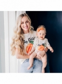 Hey cutie - dámske tričko s pomarančom, matching rodinné - XS