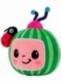 Cocomelon - logo, certifikovaná dětská plyšová hračka