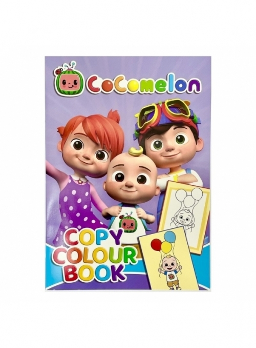 Cocomelon - kniha omaľovánok s predlohou