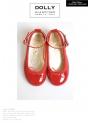 DOLLY by Le Petit Tom ® CLASSIC BALLERINA'S ' Red Apple' 27GB RED PATENT