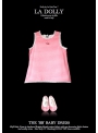 LA DOLLY „BB baby šaty“ –růžové kárované
