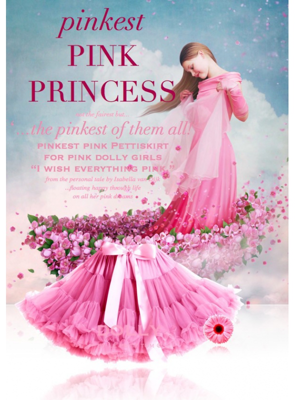 Nerůžovější Růžová princezna petti sukně
