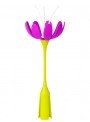 STEM - doplnkový sušiak na trávu/záhon – fialový kvet