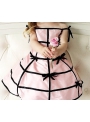 LA DOLLY „šaty MANEKÝNA“ –růžovo-černé