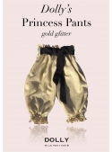 DOLLY princeznovské kalhoty– zlaté