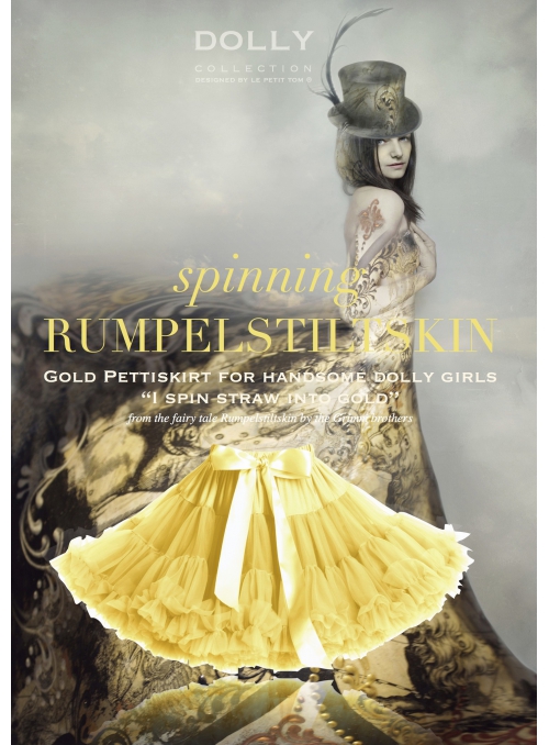 Yellowish DOLLY skirt RUMPELSTILTSKIN