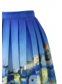 Midi sukně „Letní Santorini“