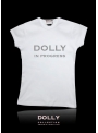 DOLLY signature T-shirt „DOLLY in progress“