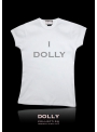 DOLLY značkové tričko „I DOLLY“