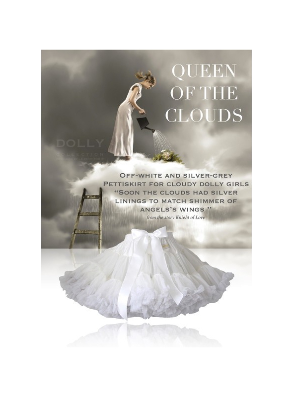 KRÁĽOVNA Oblakov dolly sukňa